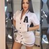 vestido beisbolero